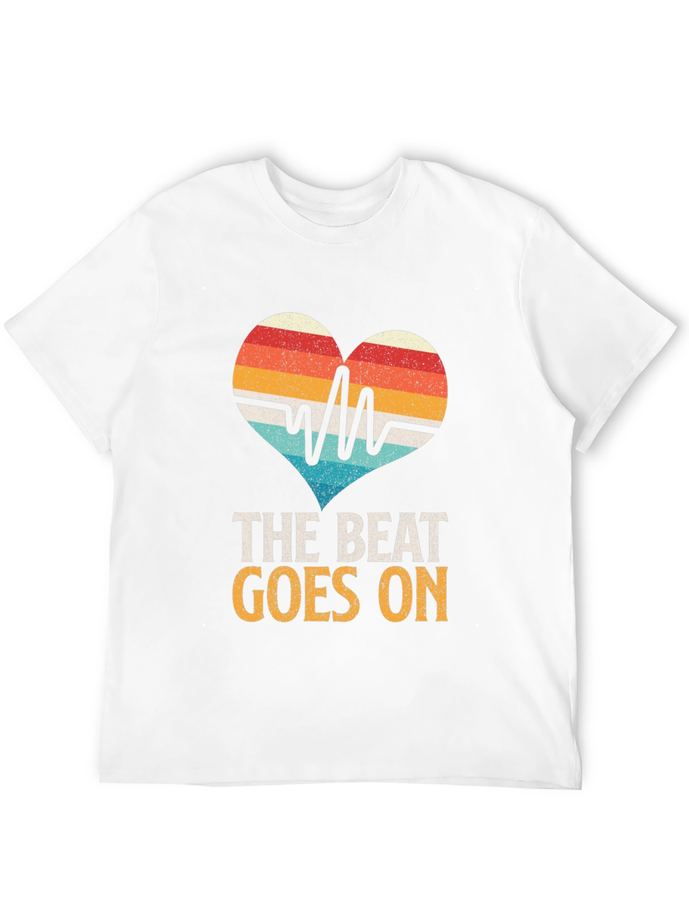 The Beat Goes On Heartbeat T-Shirt