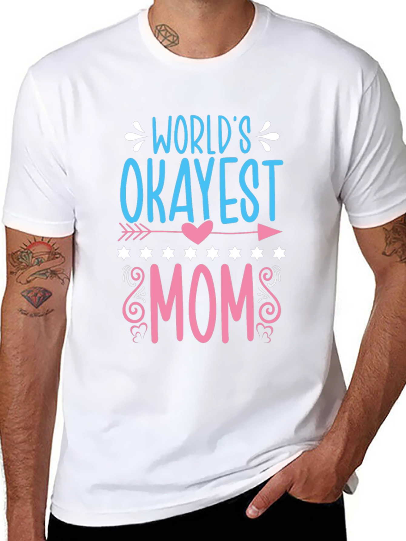 Worlds Okayest Mom T-Shirt