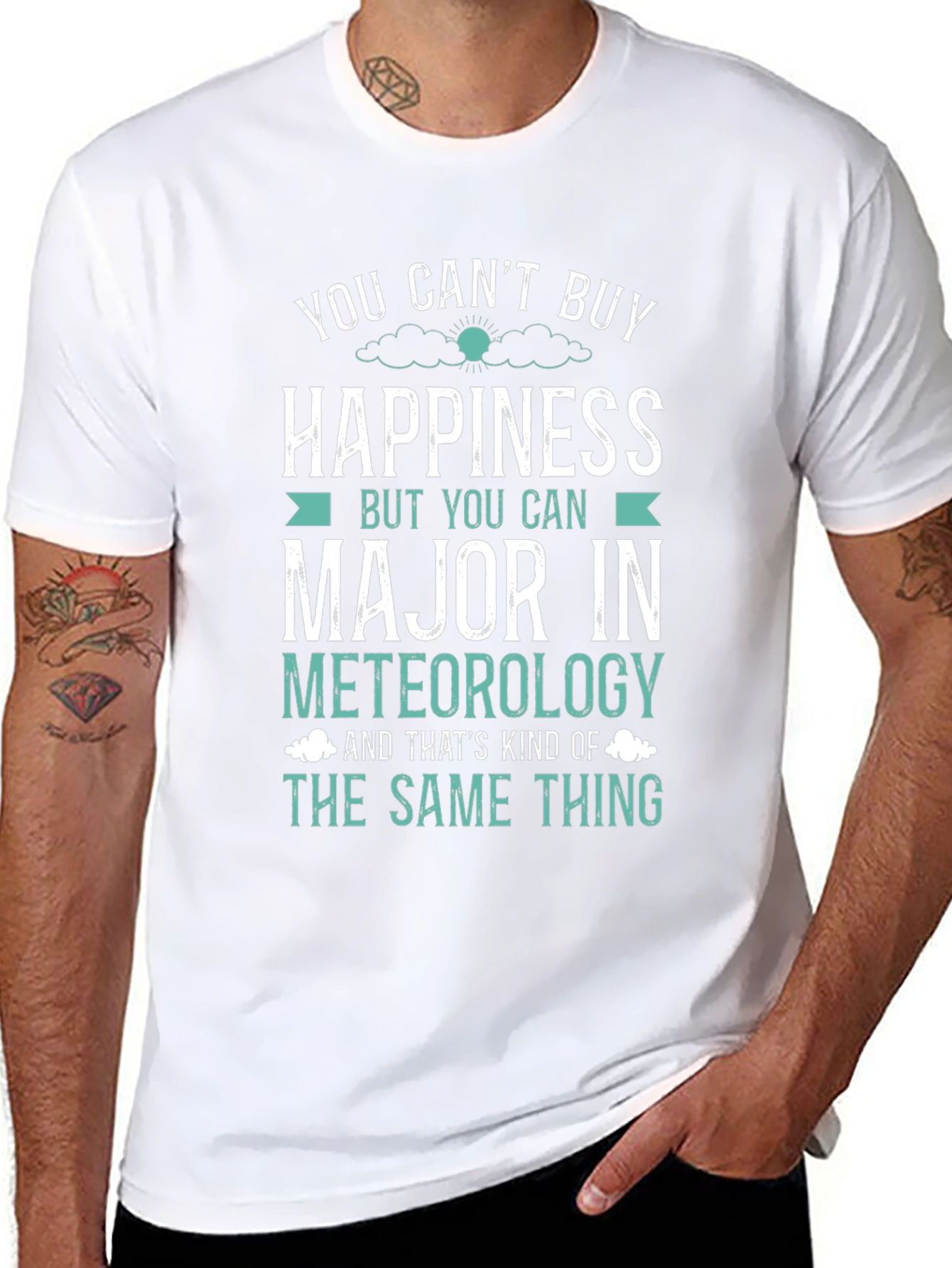 Meteorology Major T-Shirt: Buy Happiness!