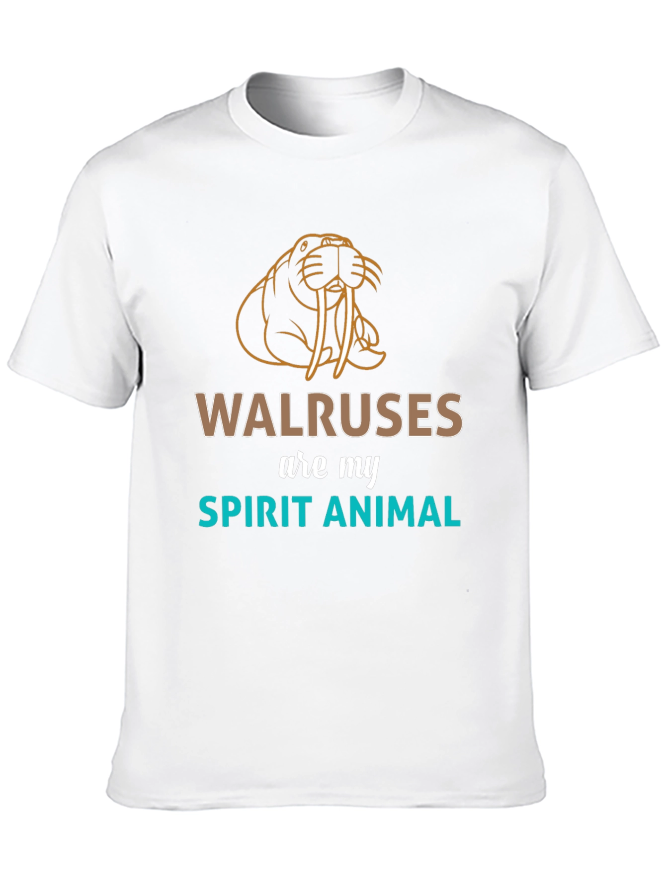 Walrus Spirit Animal Graphic Tee