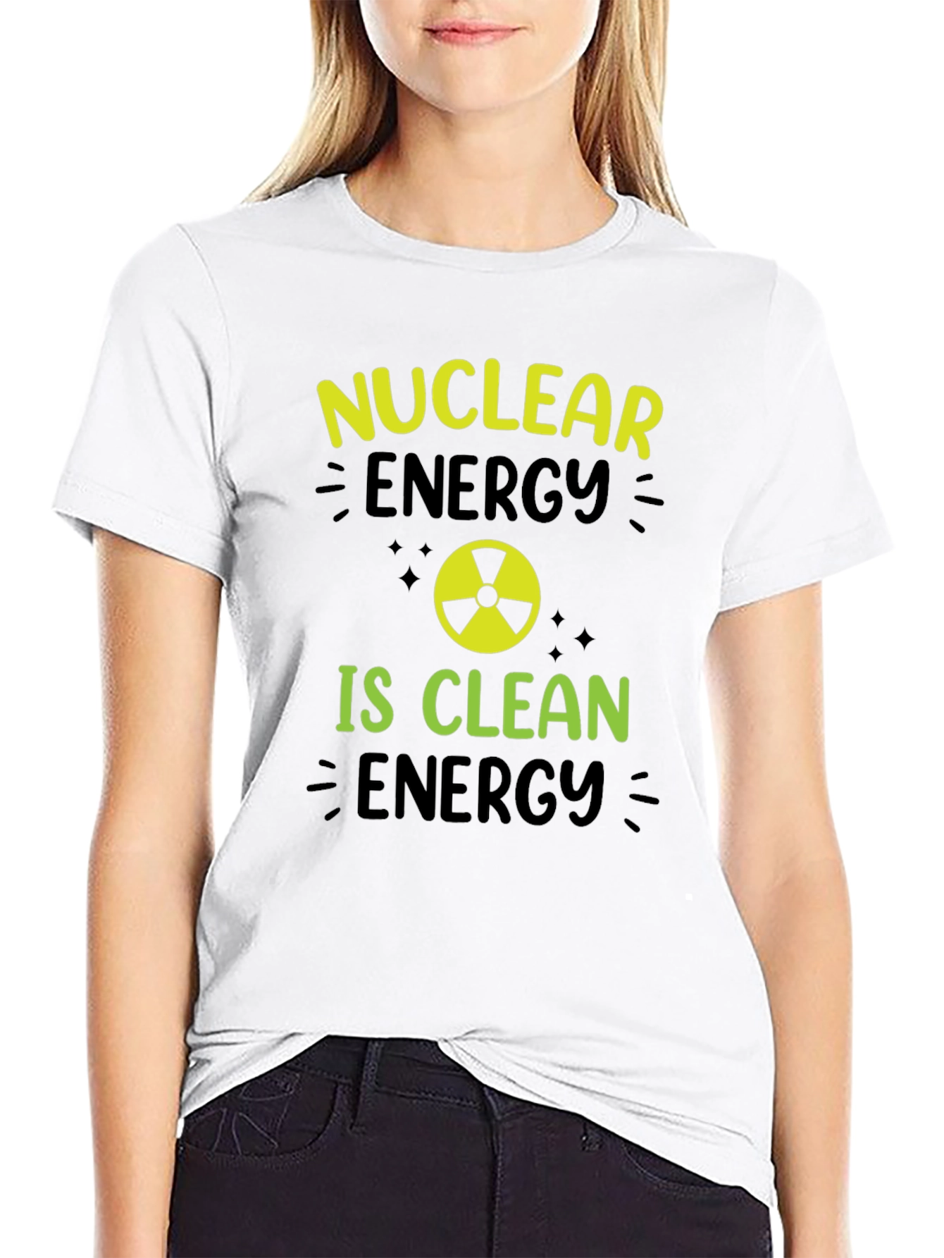 Nuclear Energy is Clean Energy Graphic Tee