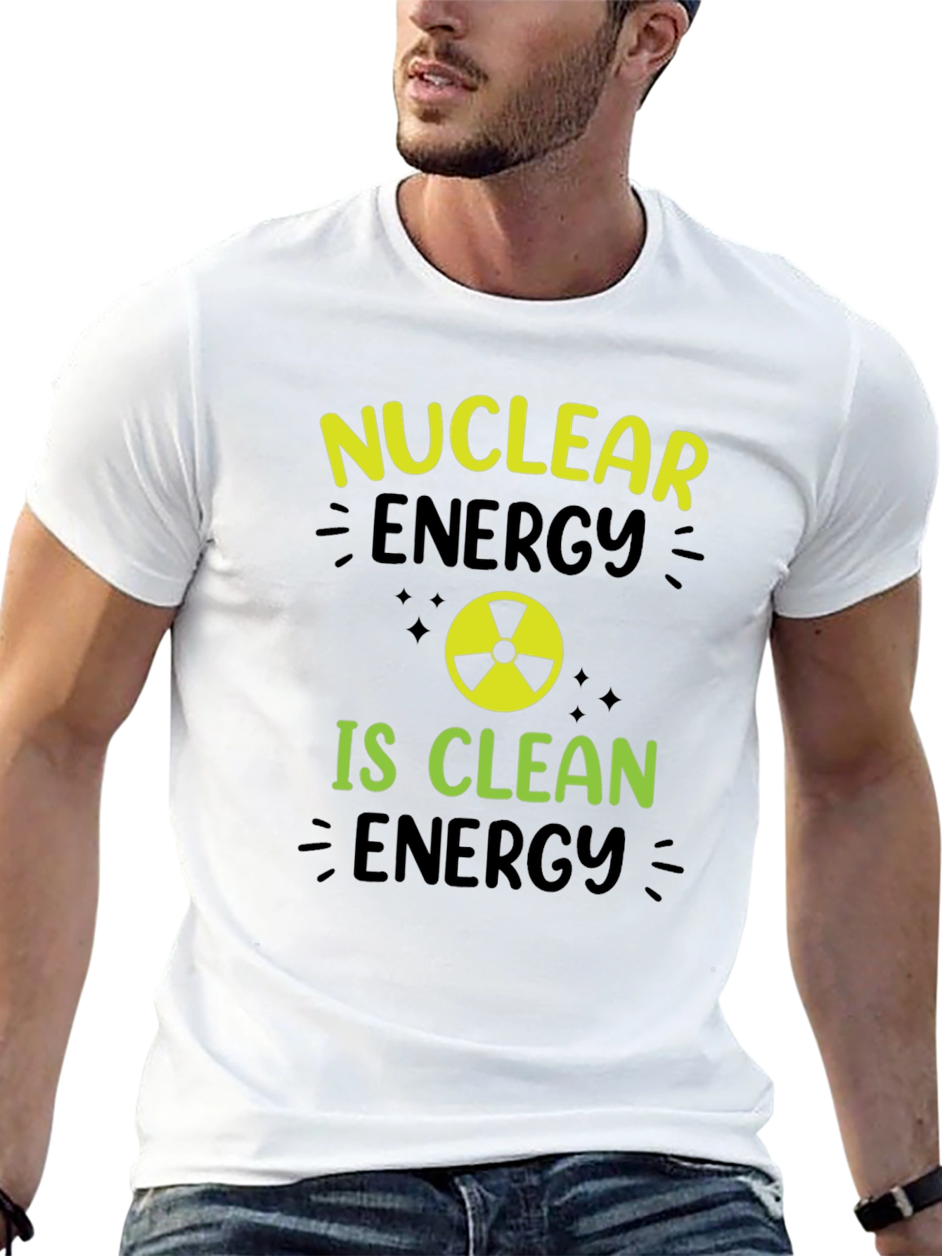 Nuclear Energy is Clean Energy Graphic Tee