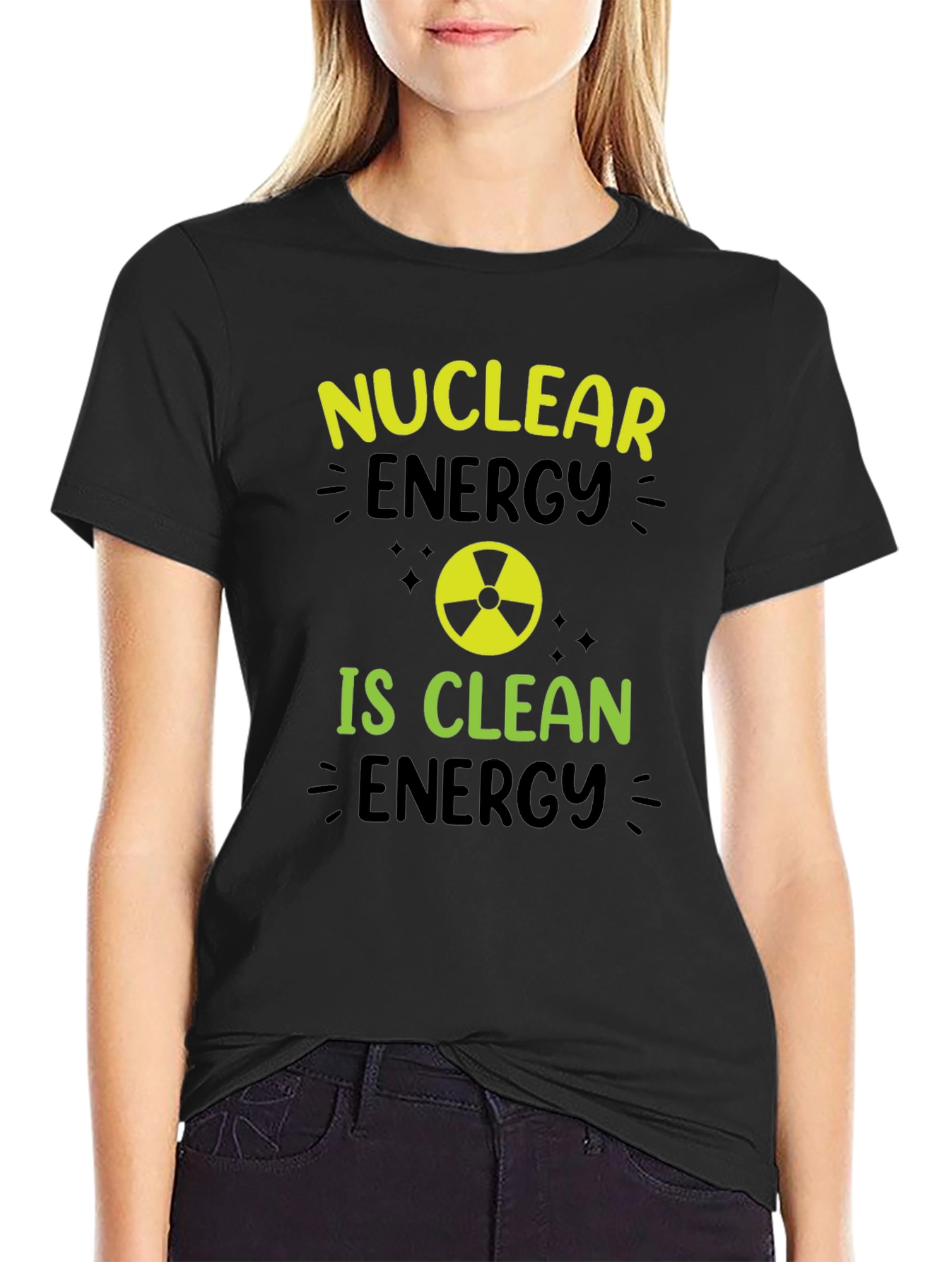 Nuclear Energy is Clean Energy Graphic Tee