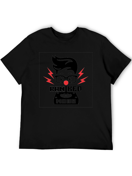 Ranked Noob Black Graphic Tee