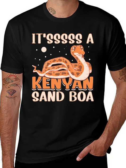 Kenyan Sand Boa T-Shirt - Funny Snake Lover Tee