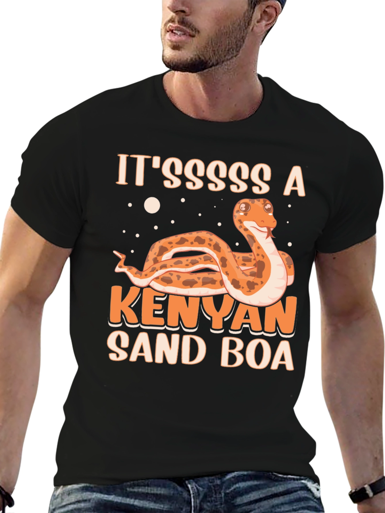 Kenyan Sand Boa T-Shirt - Funny Snake Lover Tee