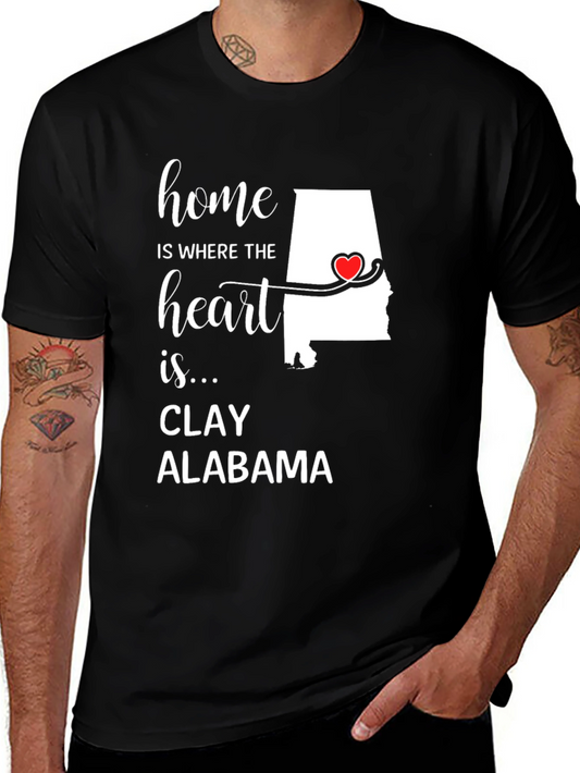 Clay Alabama Home T-Shirt