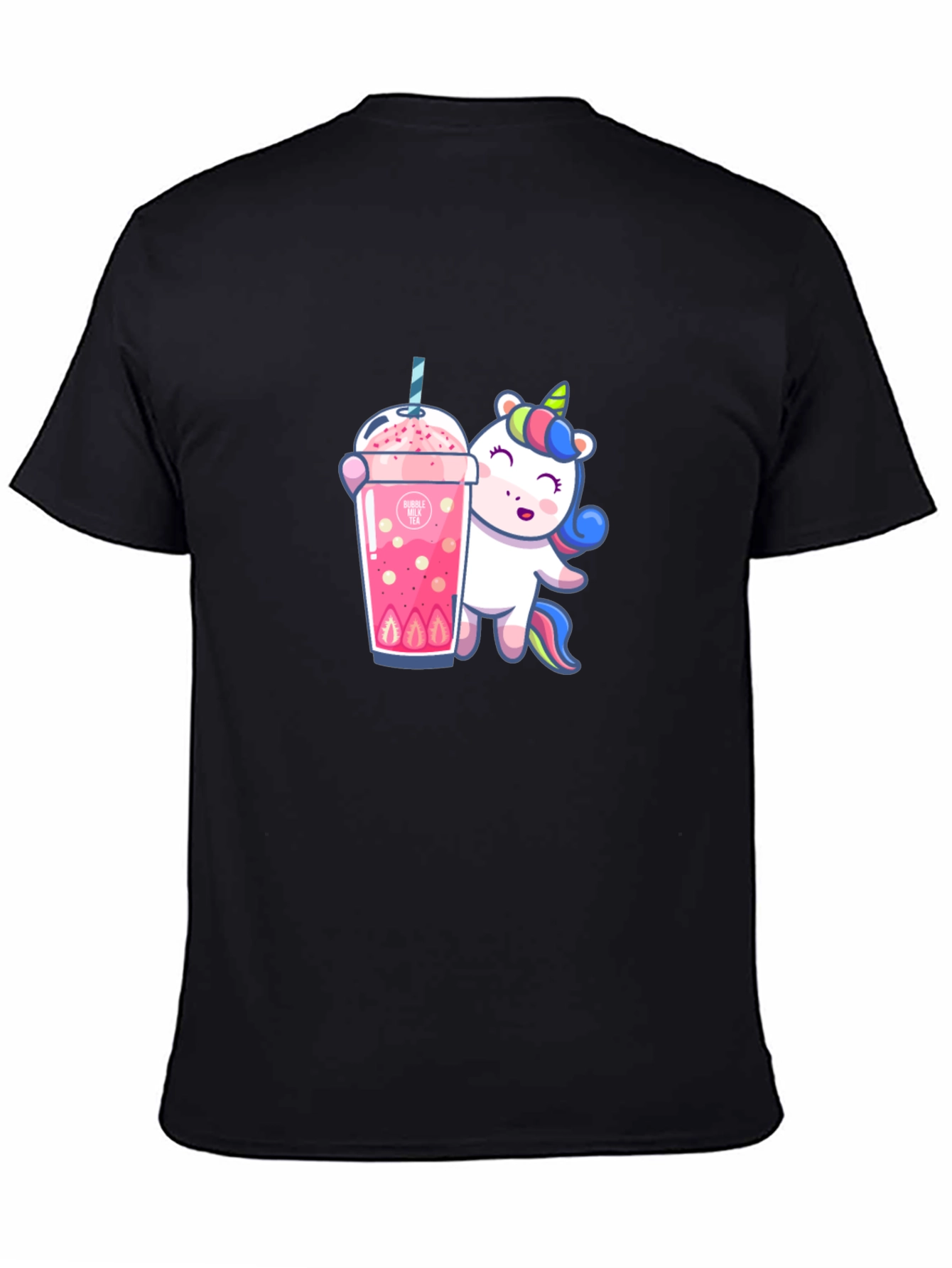 Unicorn Bubble Tea Graphic T-Shirt