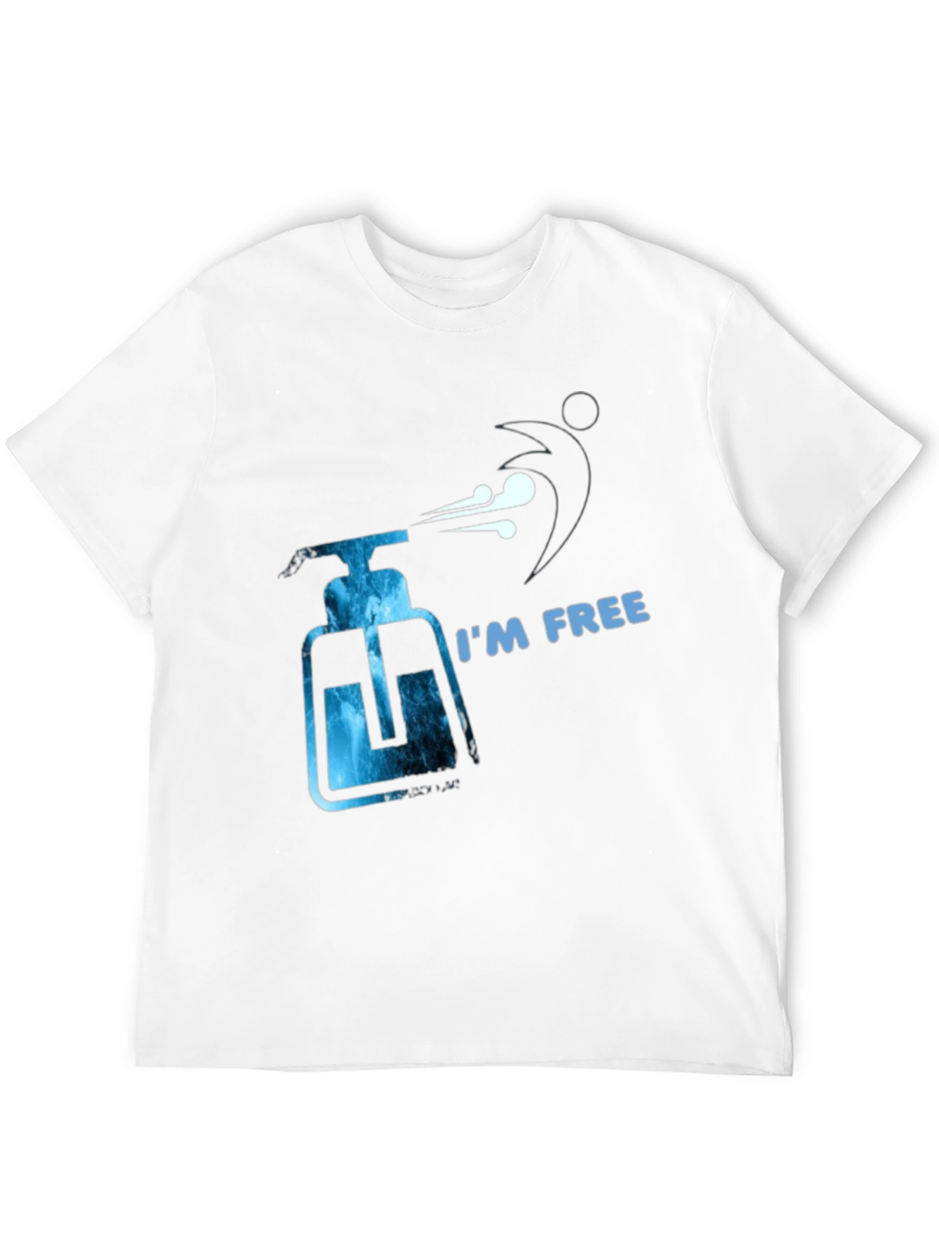 Im Free T-Shirt - Novelty Hand Sanitizer Design