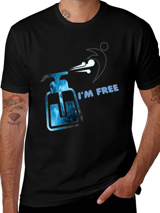 Im Free T-Shirt - Novelty Hand Sanitizer Design