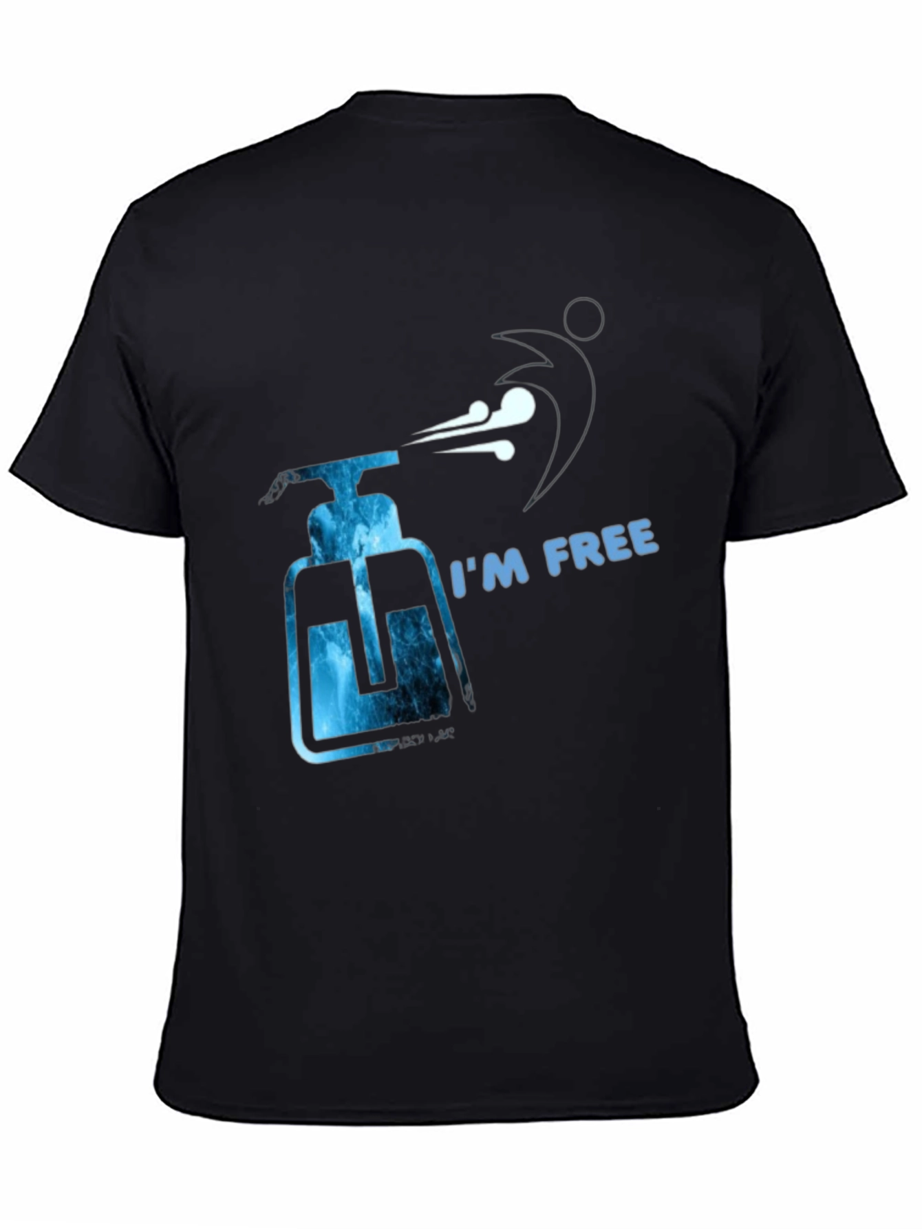 Im Free T-Shirt - Novelty Hand Sanitizer Design