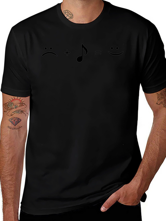 Music Makes You Happy Graphic T-Shirt