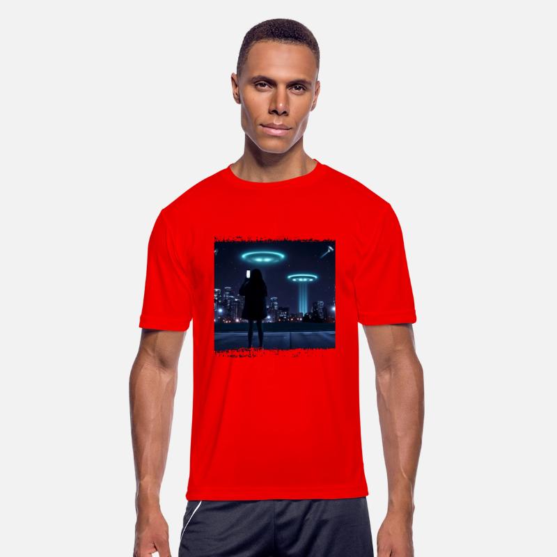 UFO sighting in the city