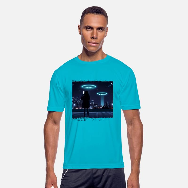 UFO sighting in the city