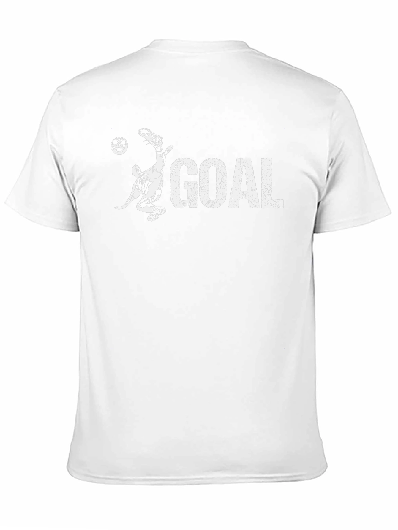 Goal! Soccer Graphic Tee - Black Cotton T-Shirt