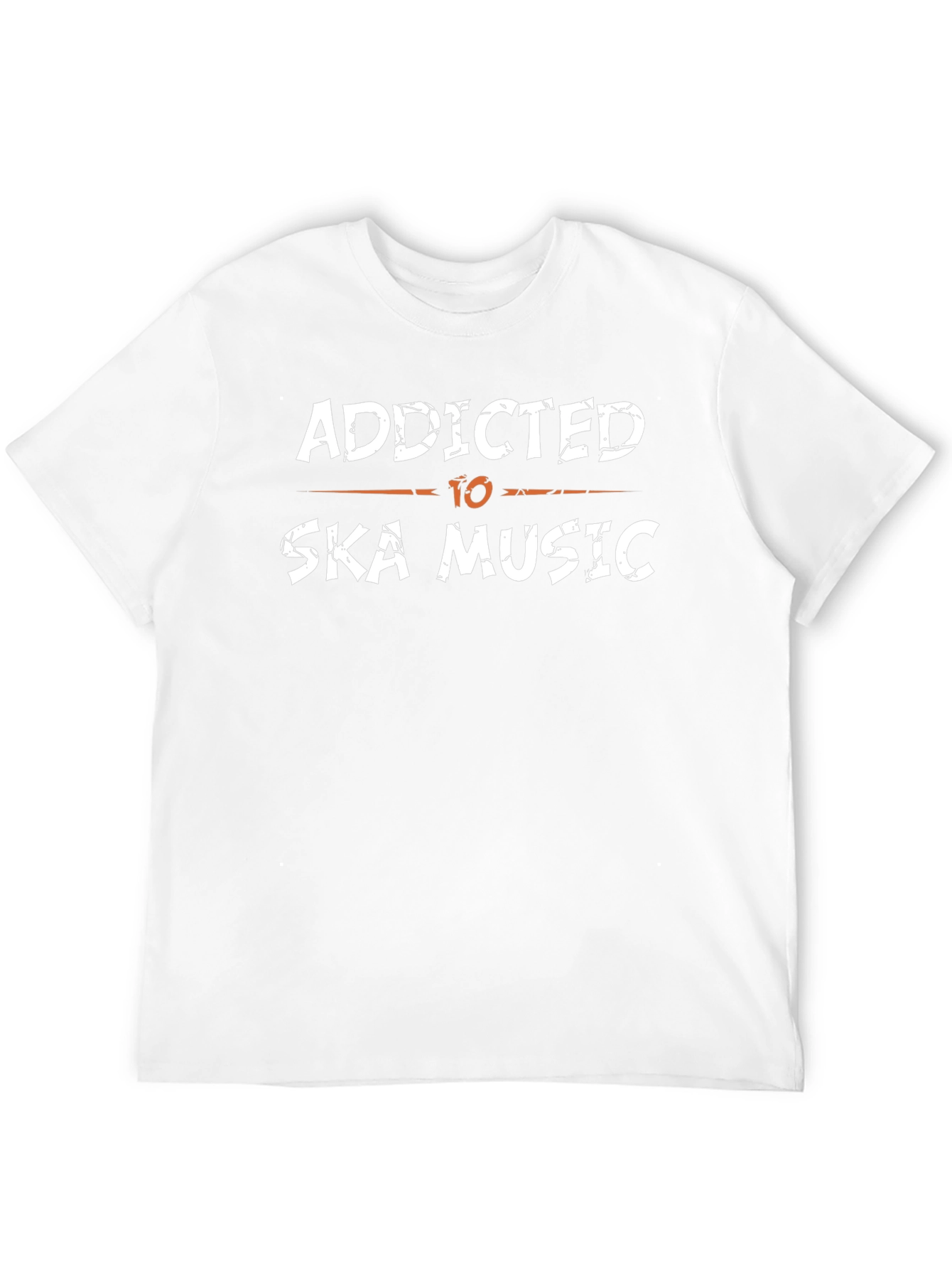 Addicted to Ska Music Graphic T-Shirt