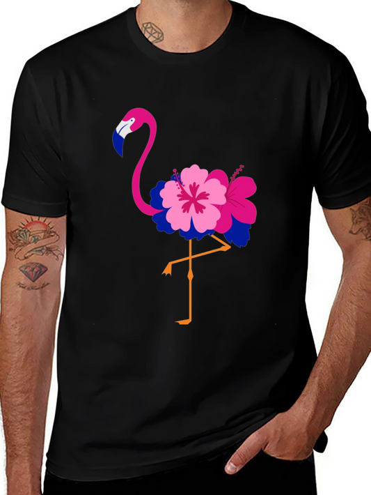 Bisexual Pride Flamingo T-Shirt