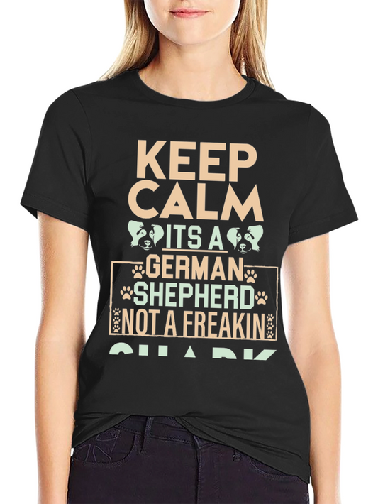 Keep Calm German Shepherd Graphic Tee