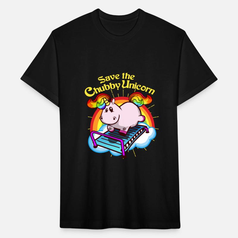 Unicorn Fitness Diet Fat Rainbow Yoga Gift