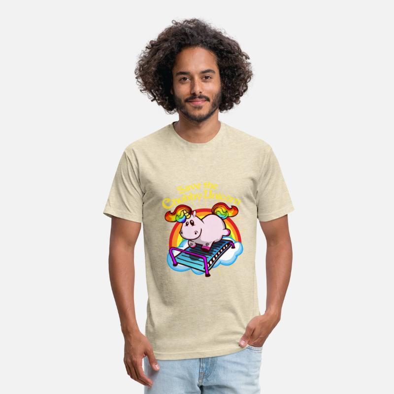 Unicorn Fitness Diet Fat Rainbow Yoga Gift