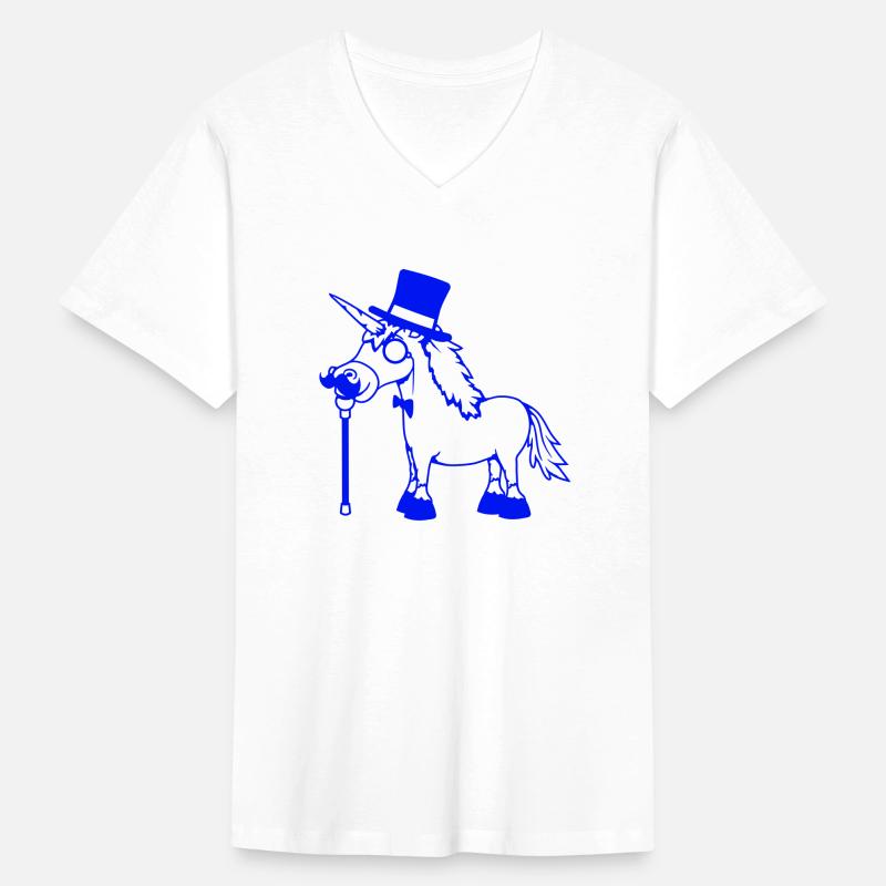 Unicorn Sir Gentleman Mr. Rich Monocle Top Hat Fun