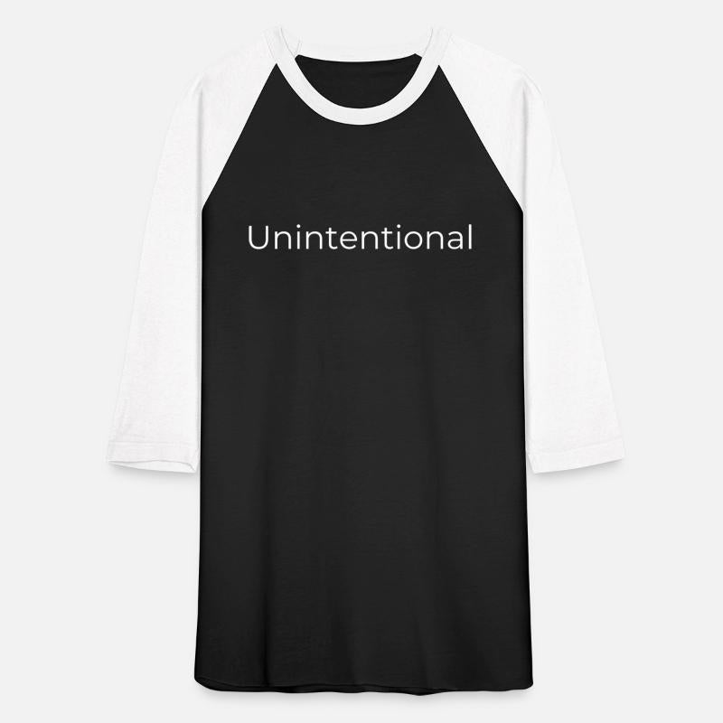 Unintentional – Minimalist Ironic Text Design