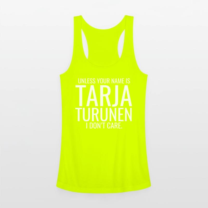 Unless your name is Tarja Turunen