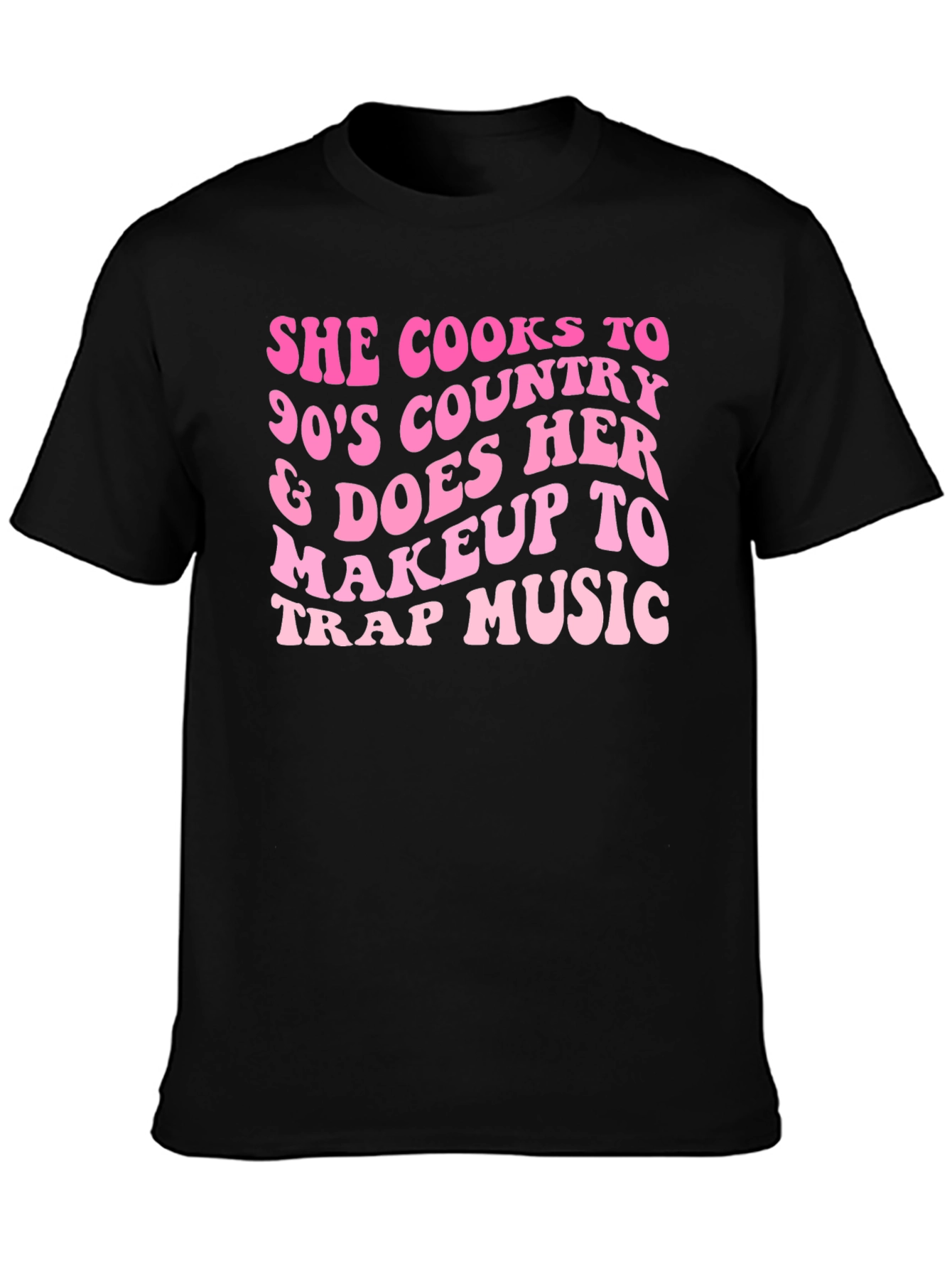 She Cooks To 90s Country T-Shirt