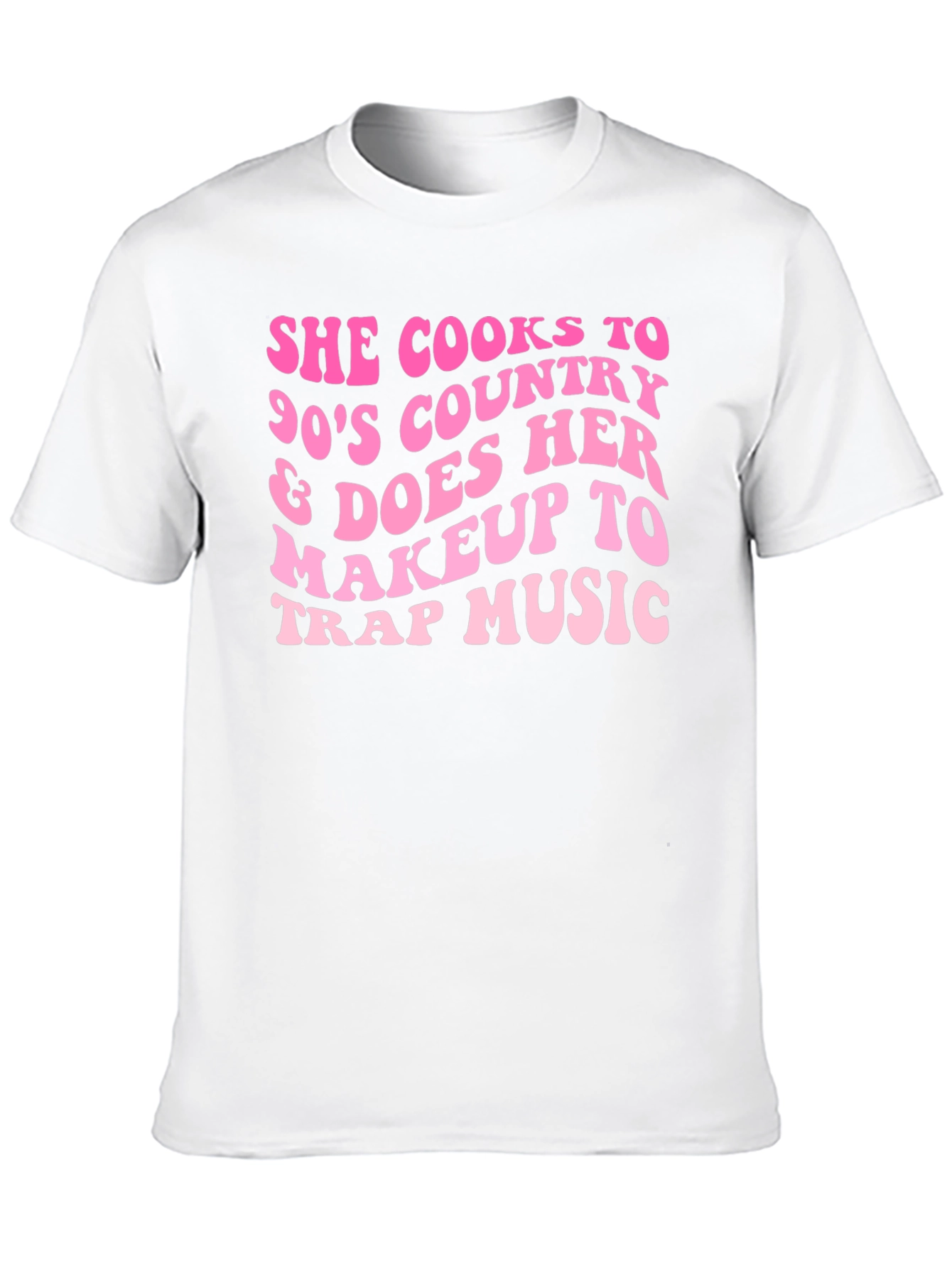 She Cooks To 90s Country T-Shirt
