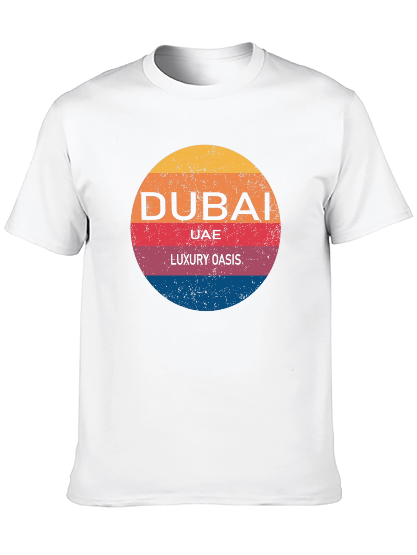 Dubai Luxury Oasis Graphic T-Shirt