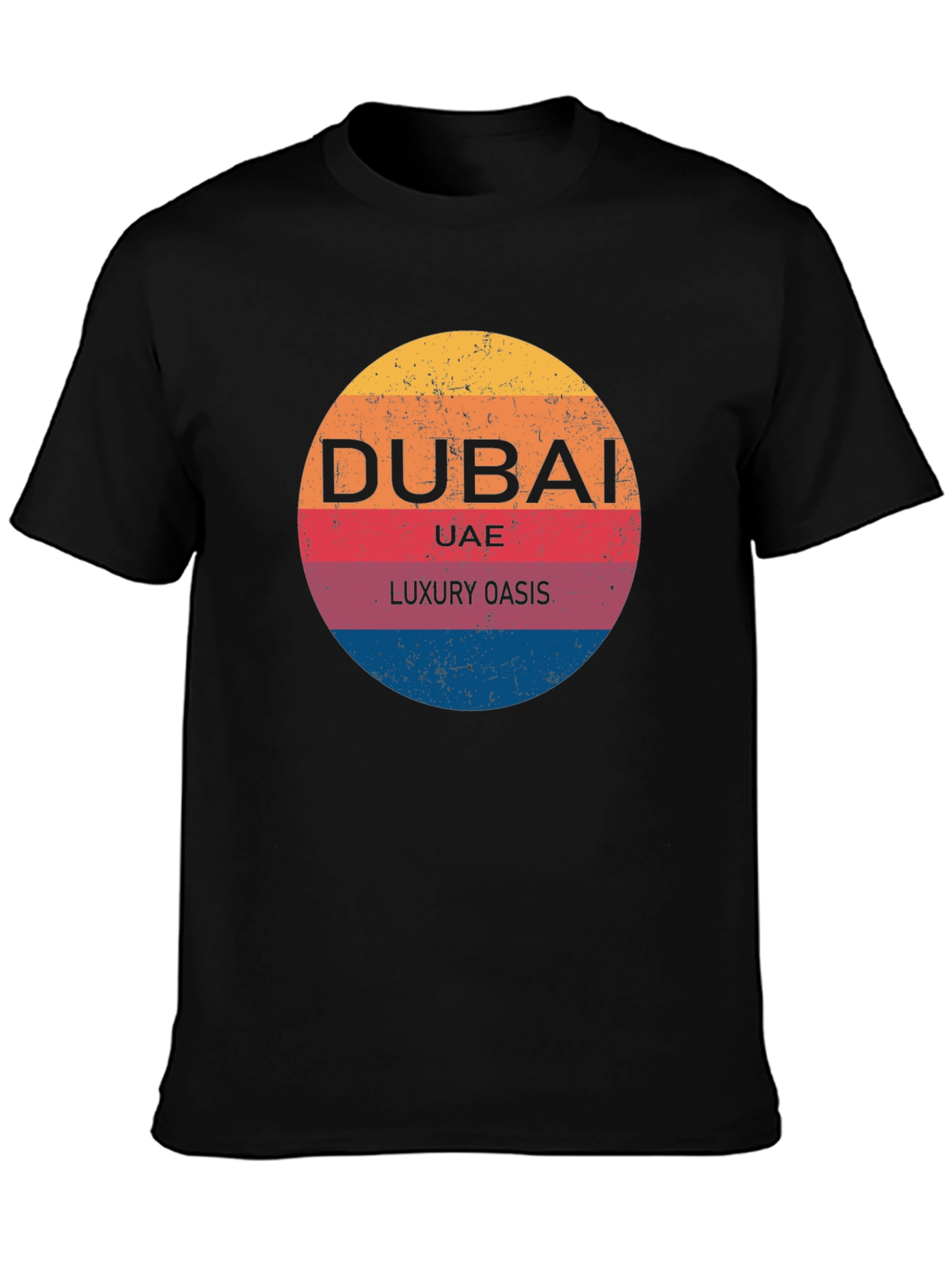 Dubai Luxury Oasis Graphic T-Shirt