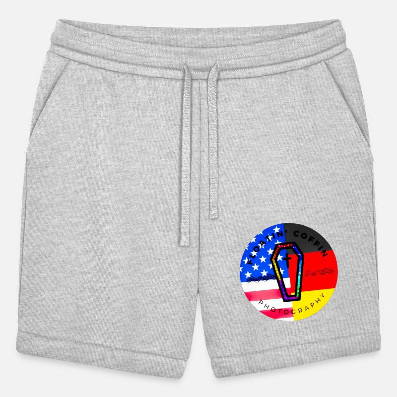 USA Germany Flag Floatin Coffin Photography