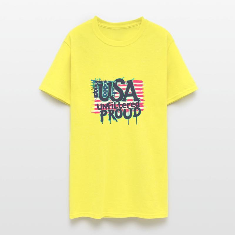 USA Graffiti Street Style Tee