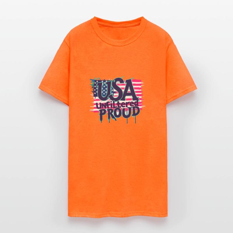 USA Graffiti Street Style Tee