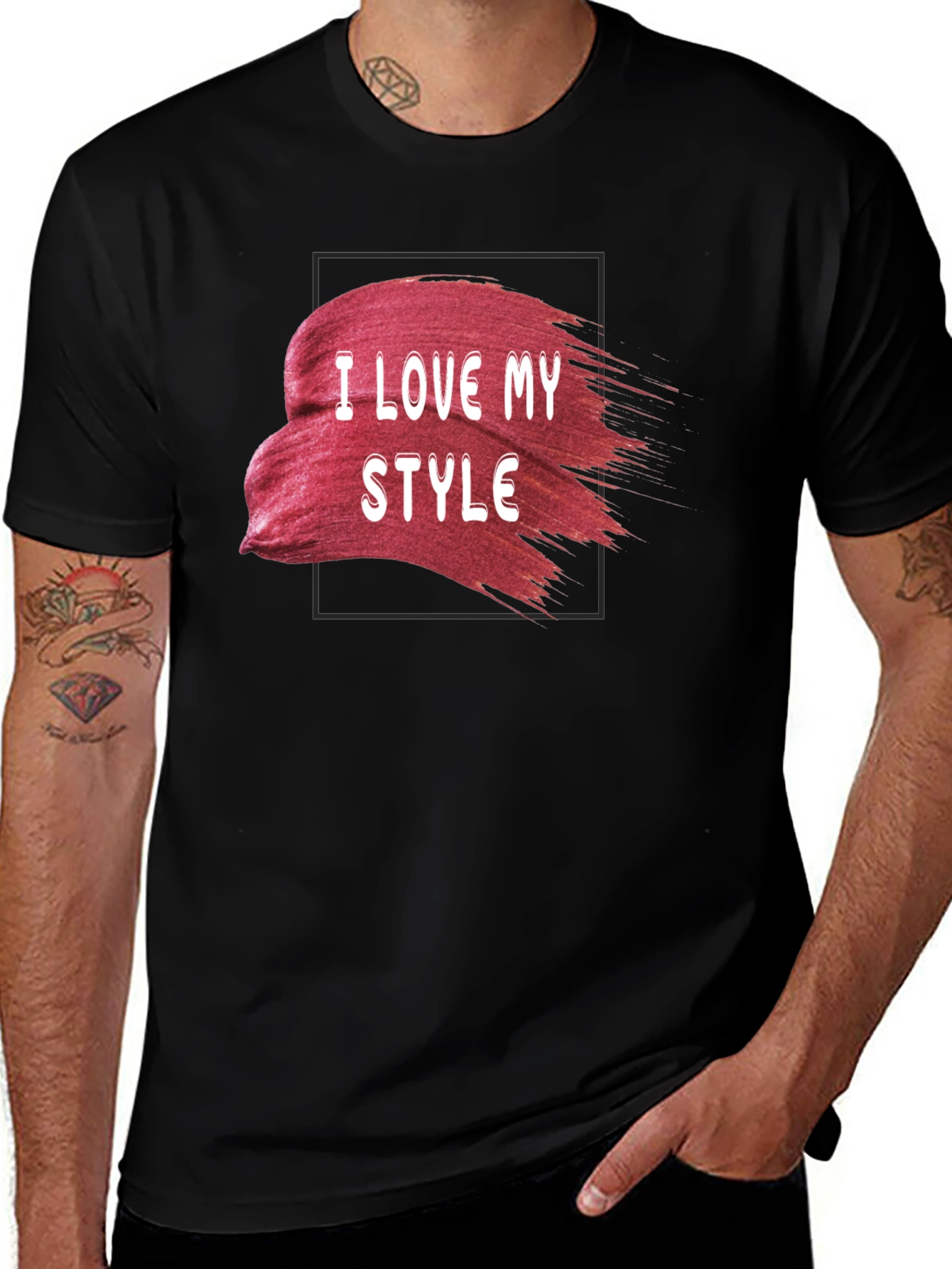 I Love My Style Graphic T-Shirt
