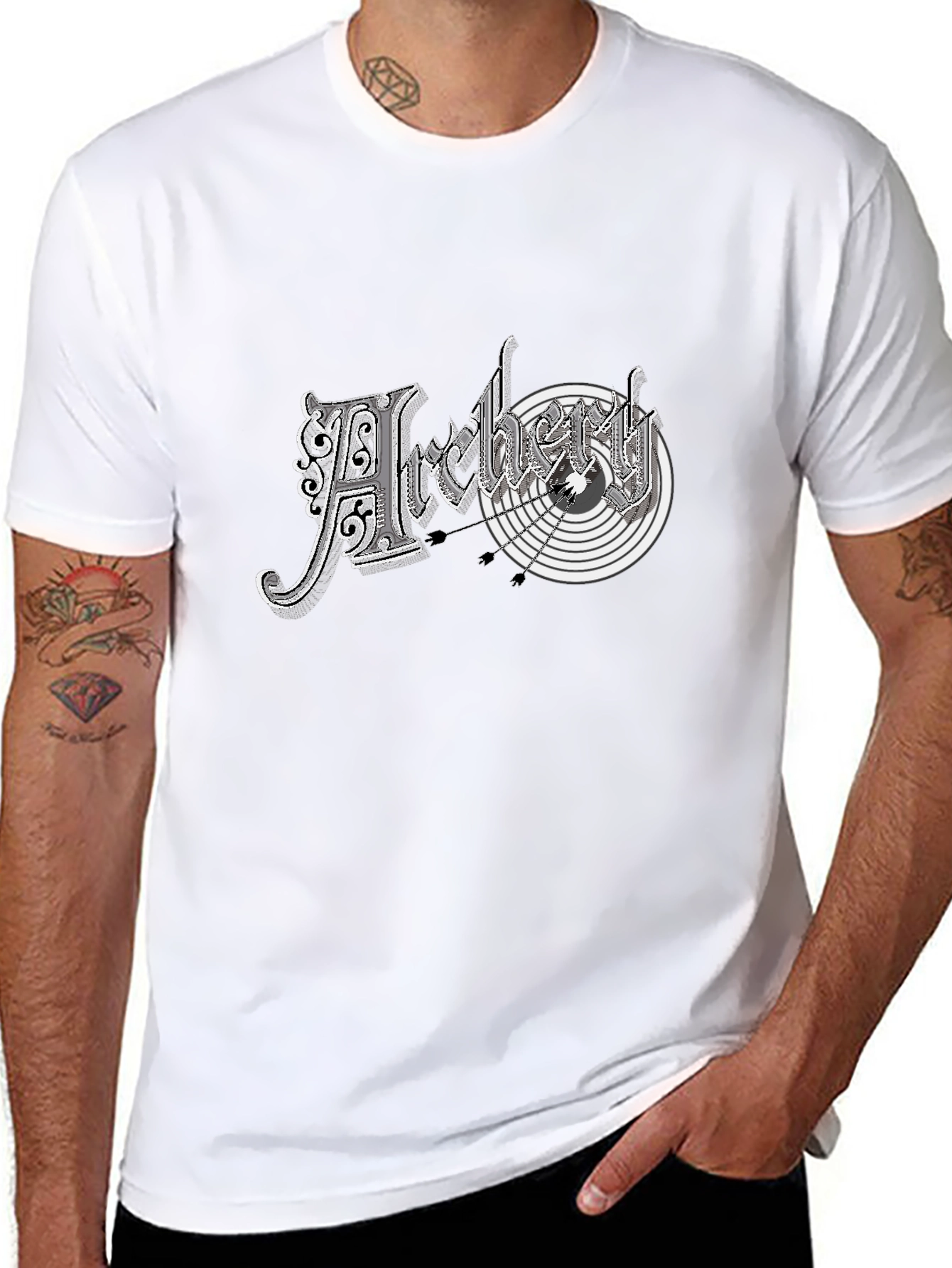 Archery T-Shirt - Unique Target Design