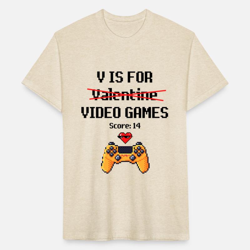 V Is For Video Games - Gamer & Valentine