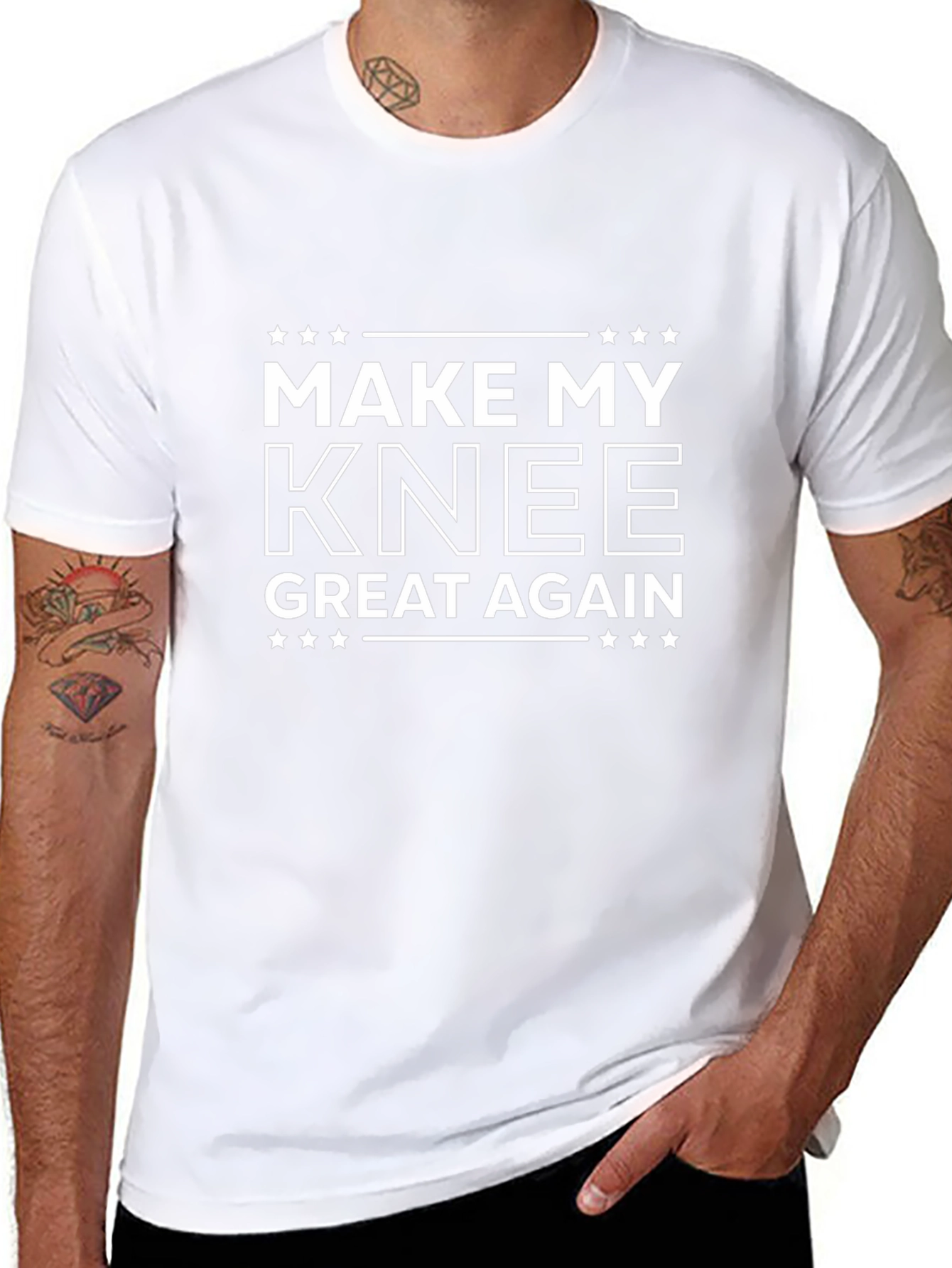 Make My Knee Great Again Graphic T-Shirt