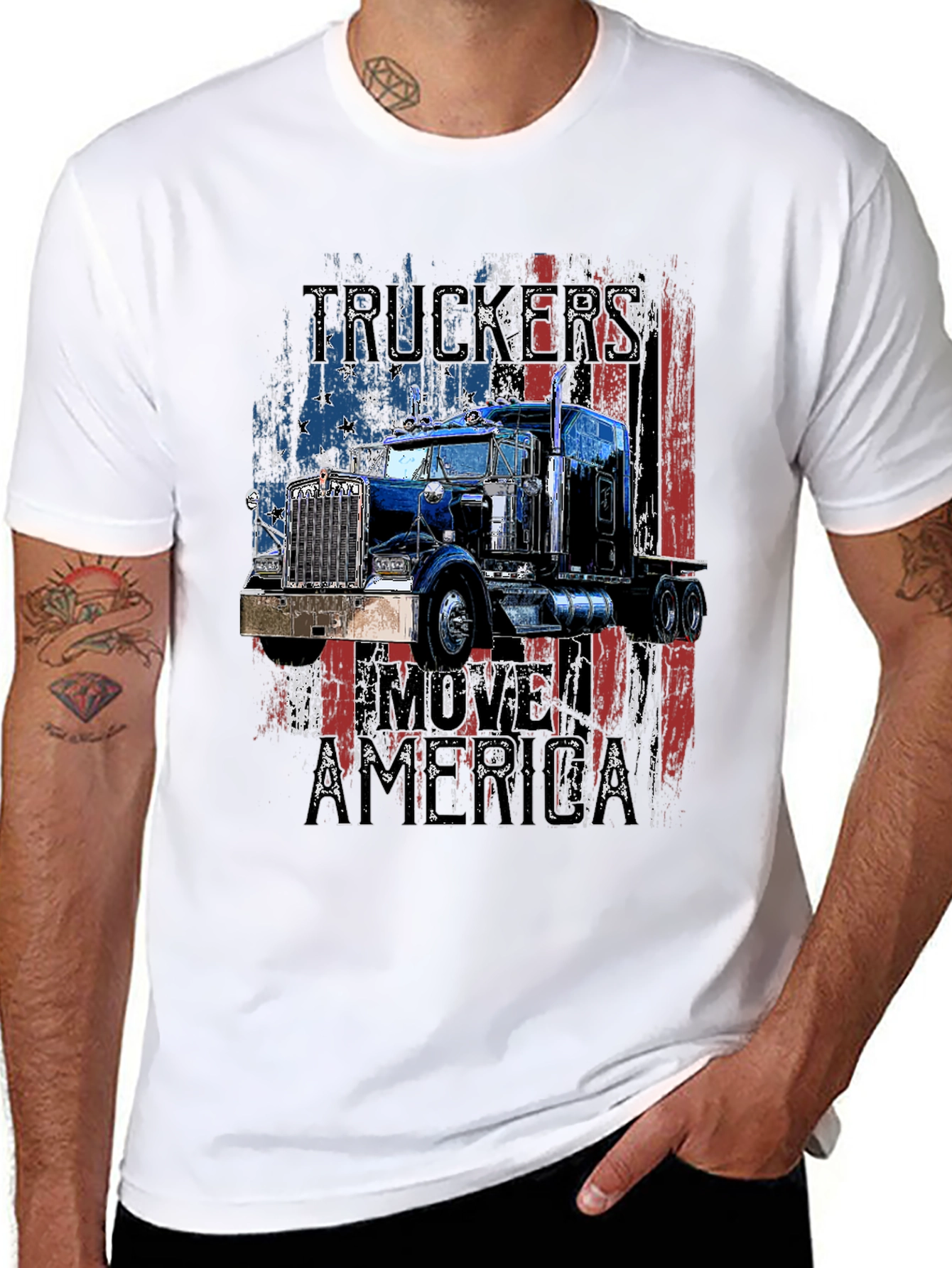 Truckers United America T-Shirt