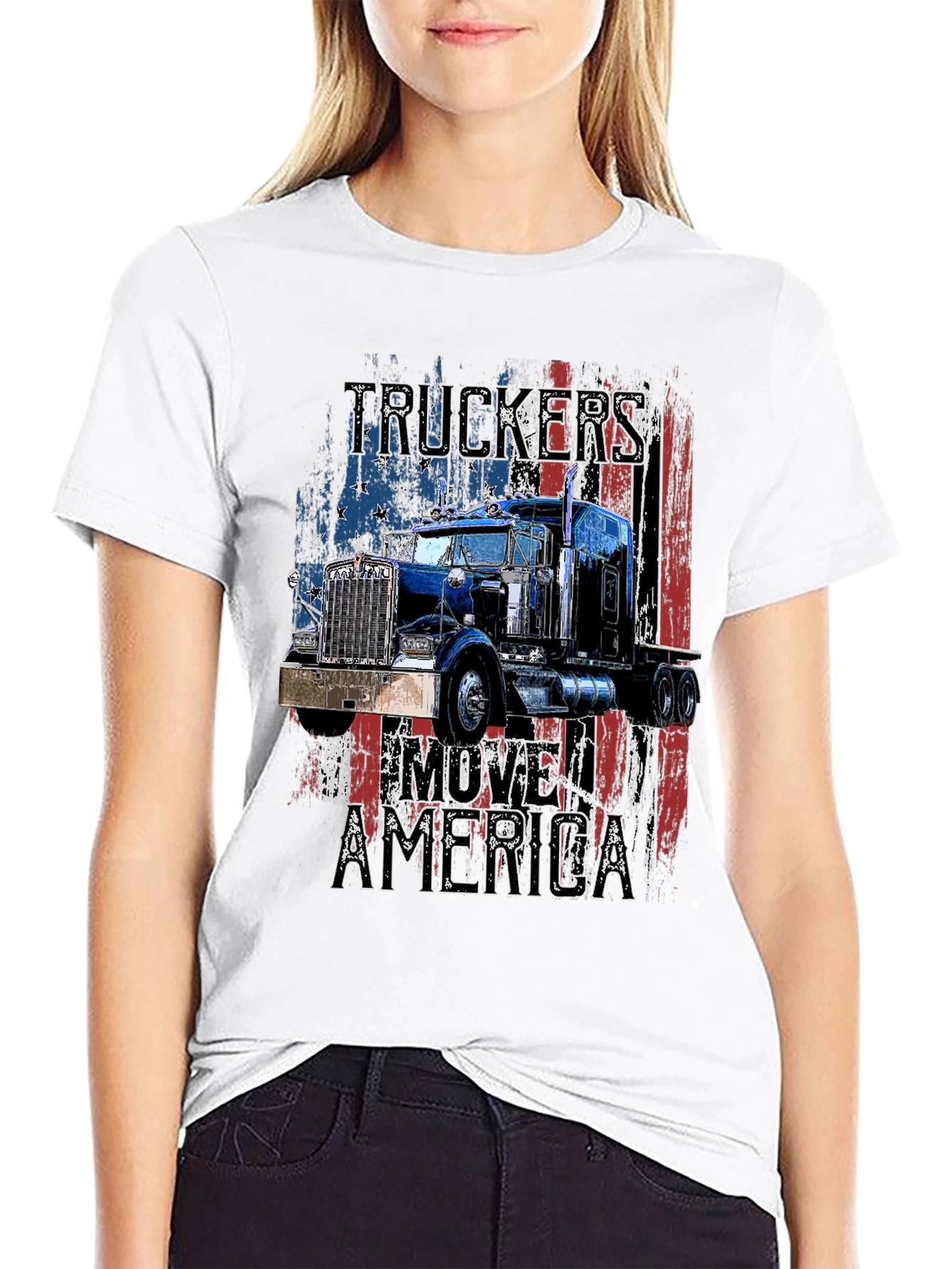 Truckers United America T-Shirt
