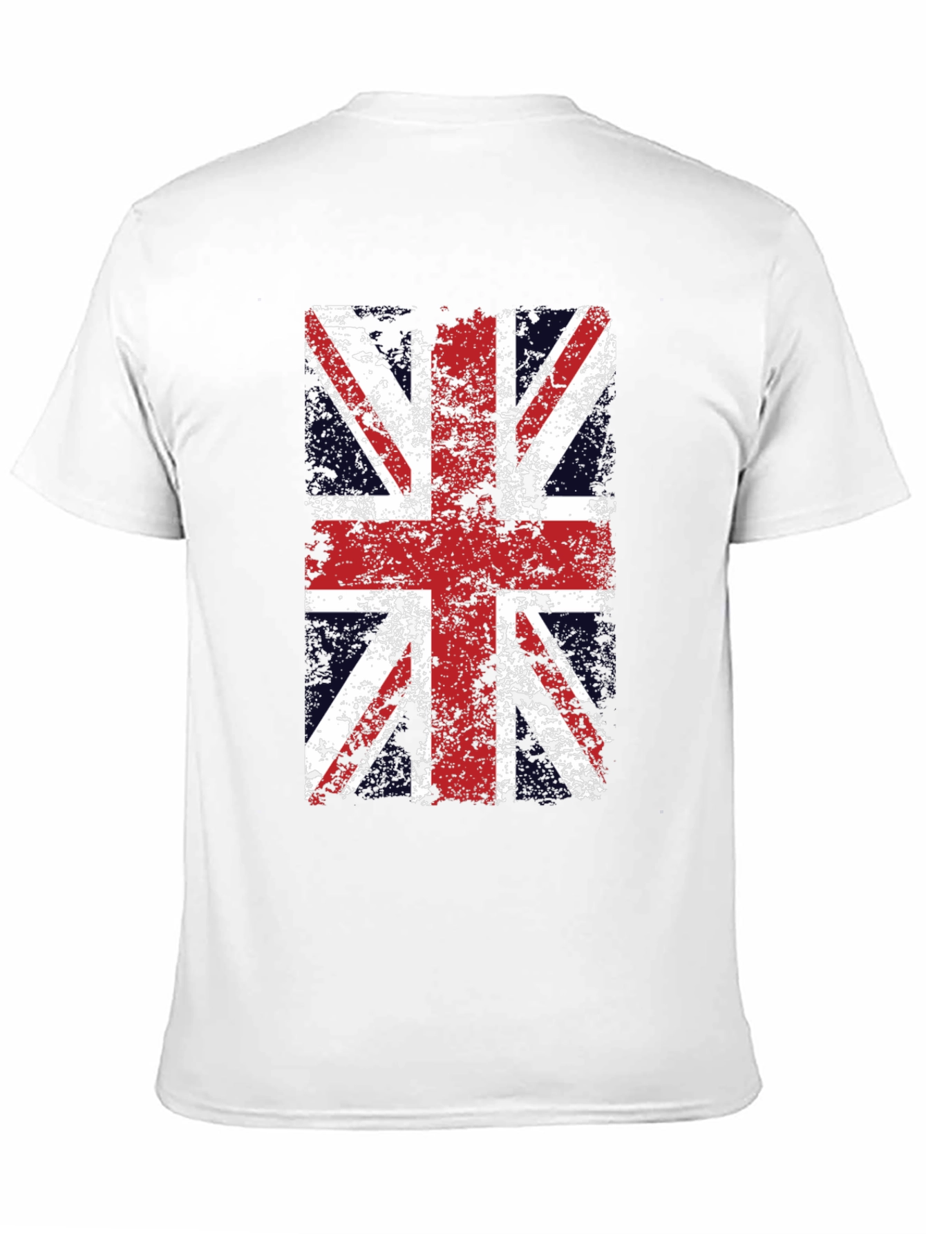 Union Jack Distressed Graphic T-Shirt