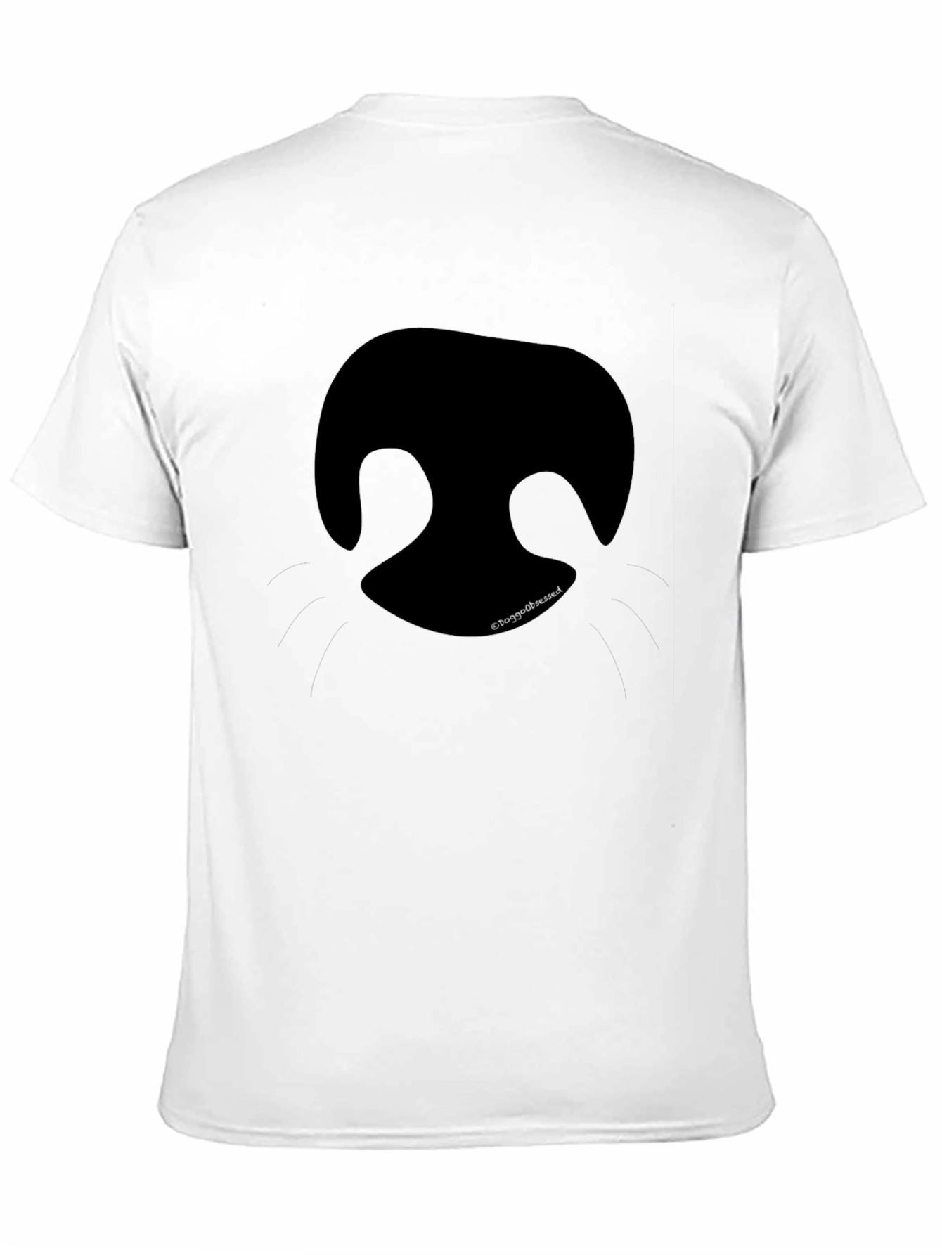Dog Nose Graphic T-Shirt - Unisex Casual Tee