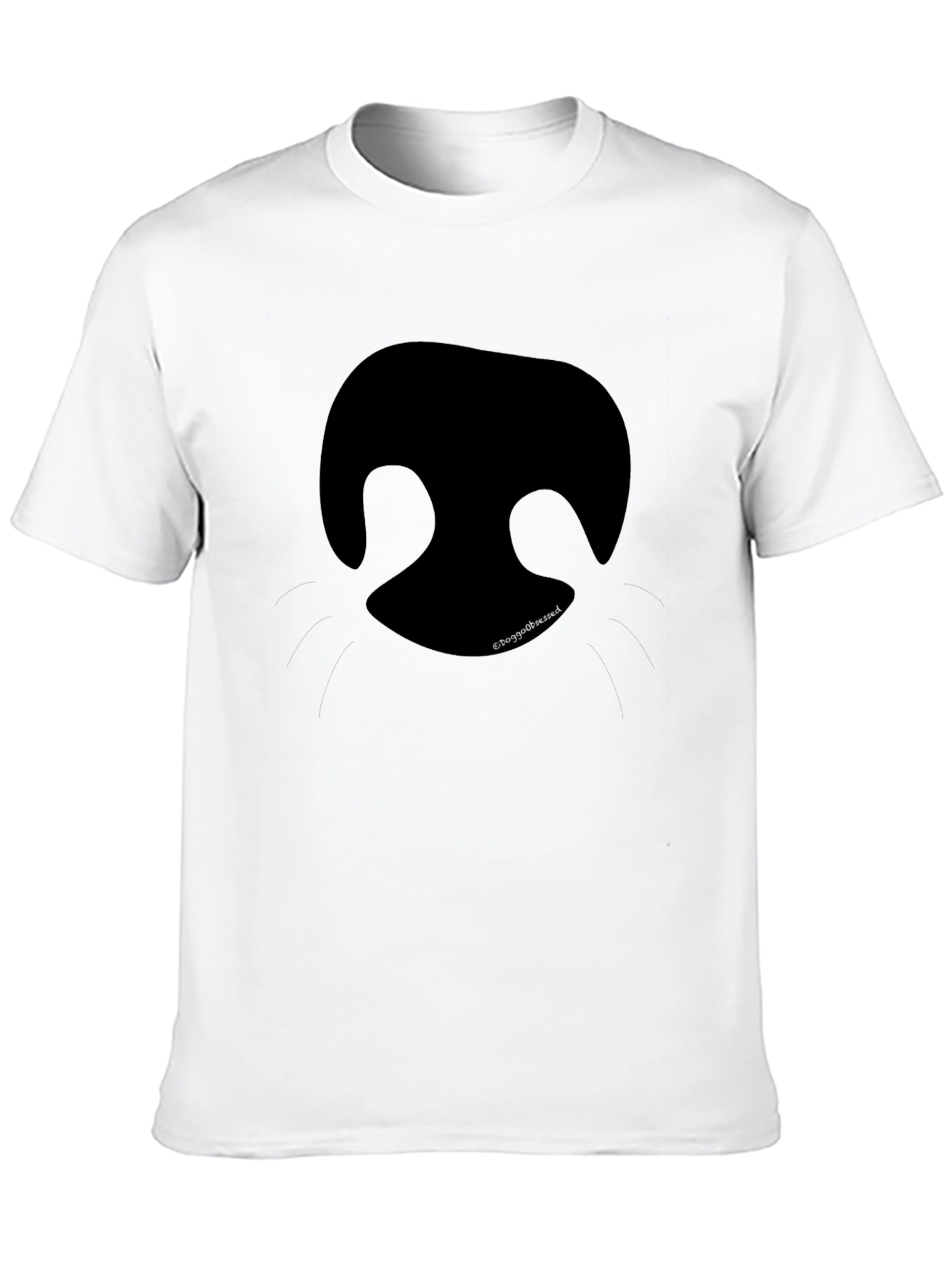 Dog Nose Graphic T-Shirt - Unisex Casual Tee