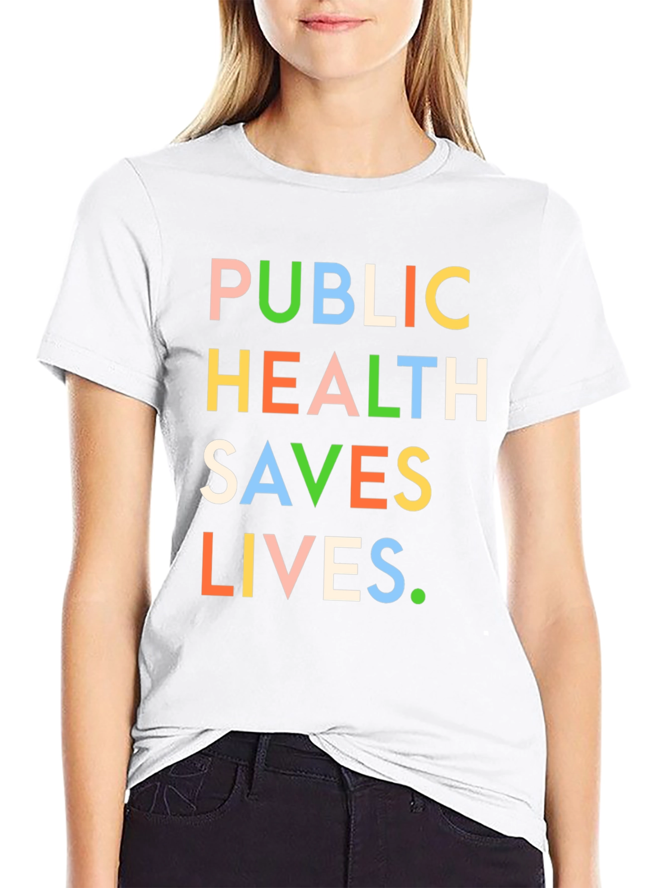 Public Health Saves Lives Graphic Tee