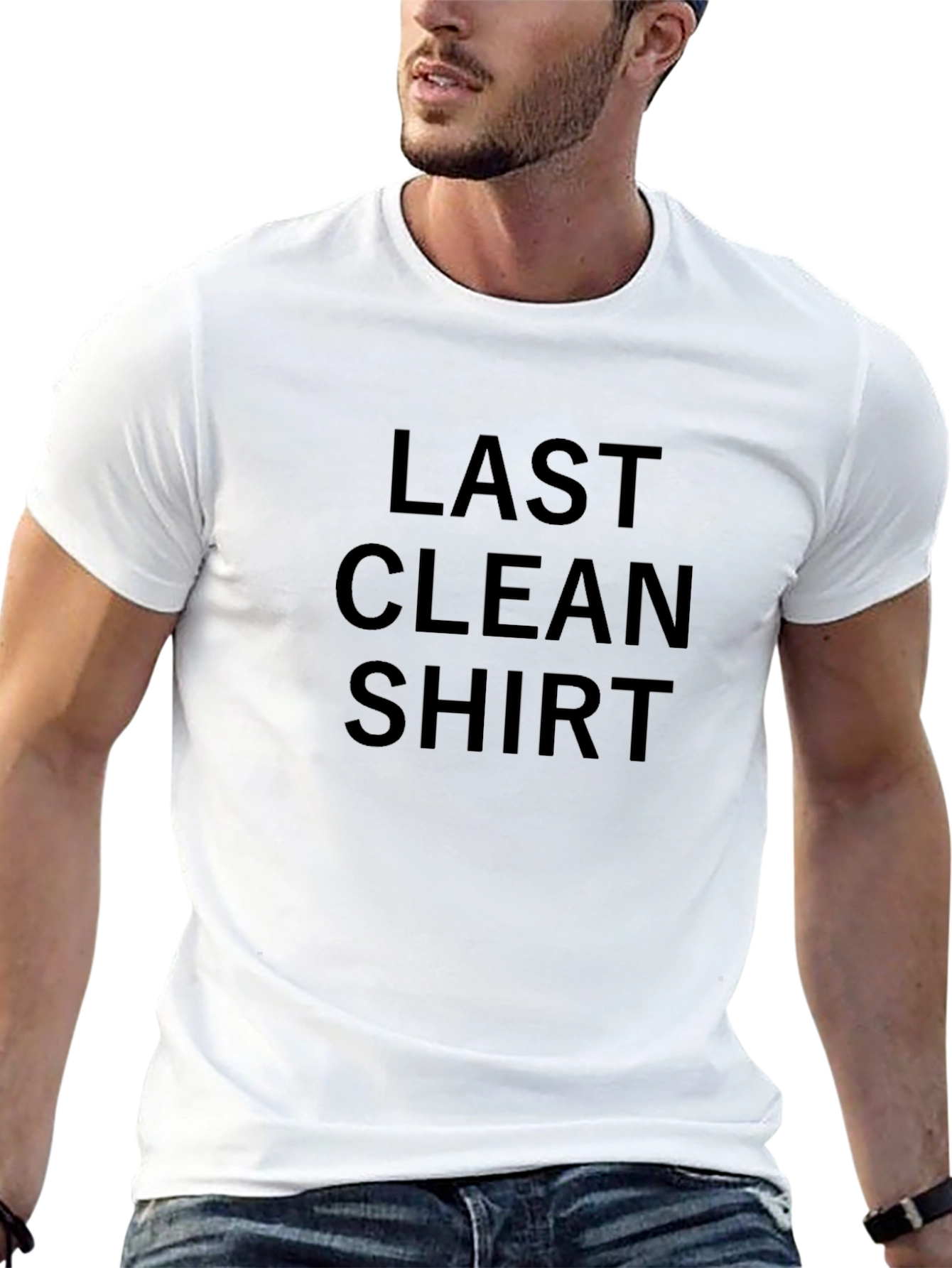 Last Clean Shirt - Funny Graphic Tee