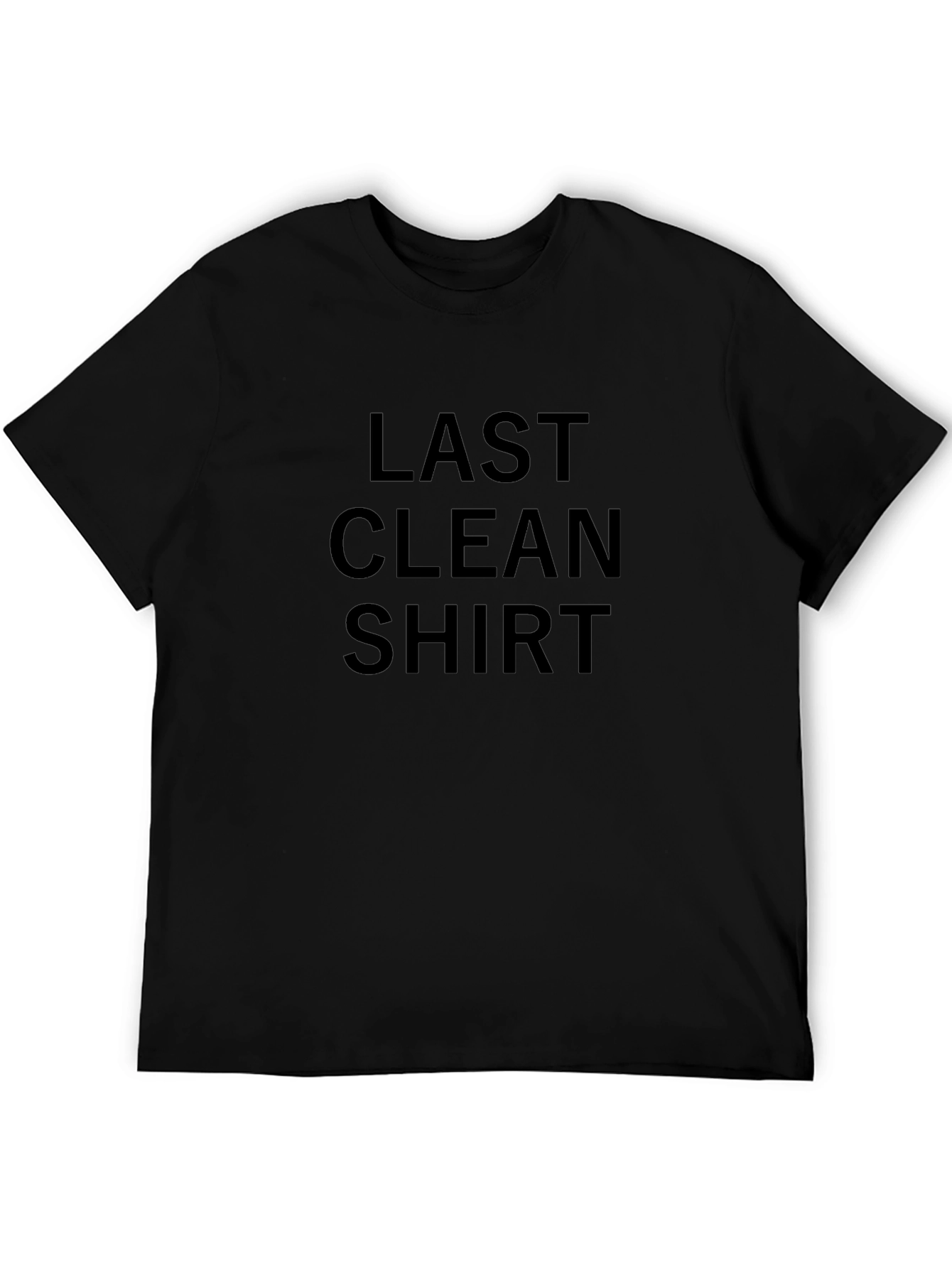 Last Clean Shirt - Funny Graphic Tee