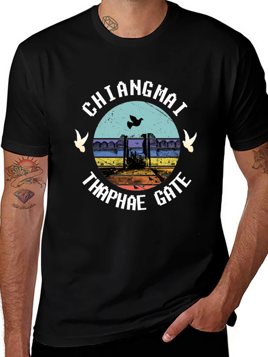 Chiangmai Thaphae Gate Graphic Tee