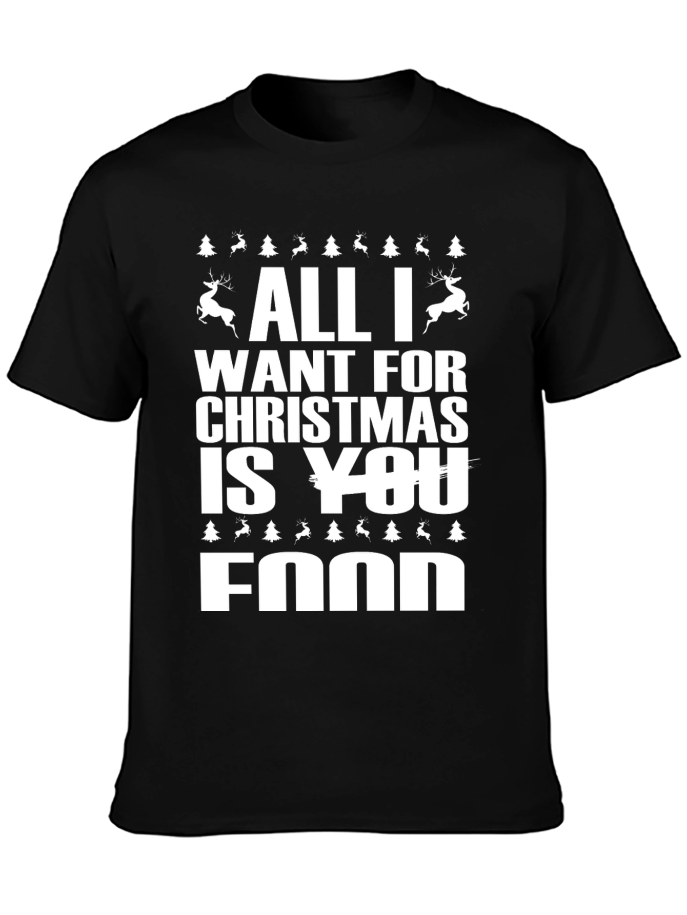 Funny Christmas Food T-Shirt
