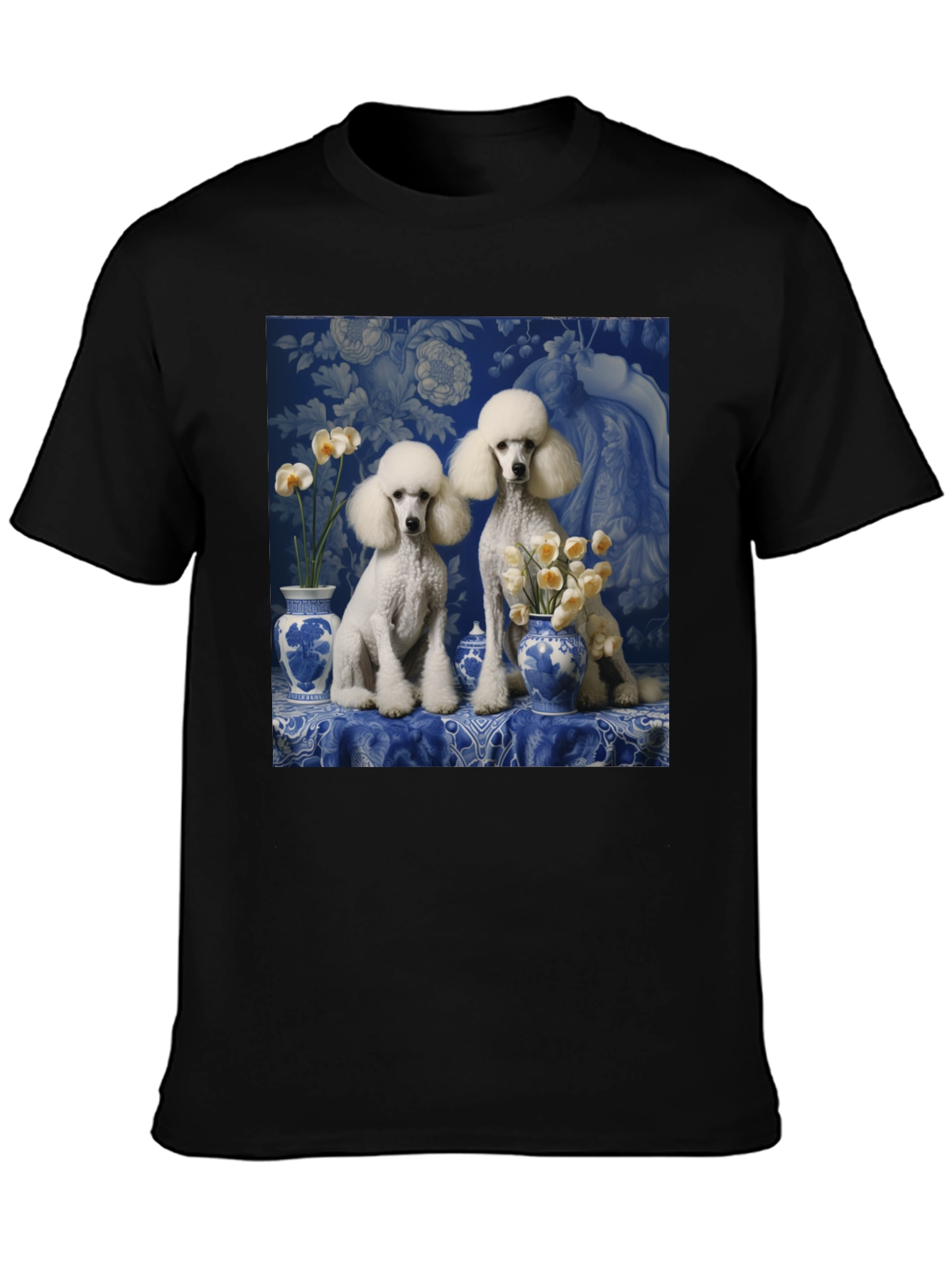 Poodle Art T-Shirt - Stylish Canine Design