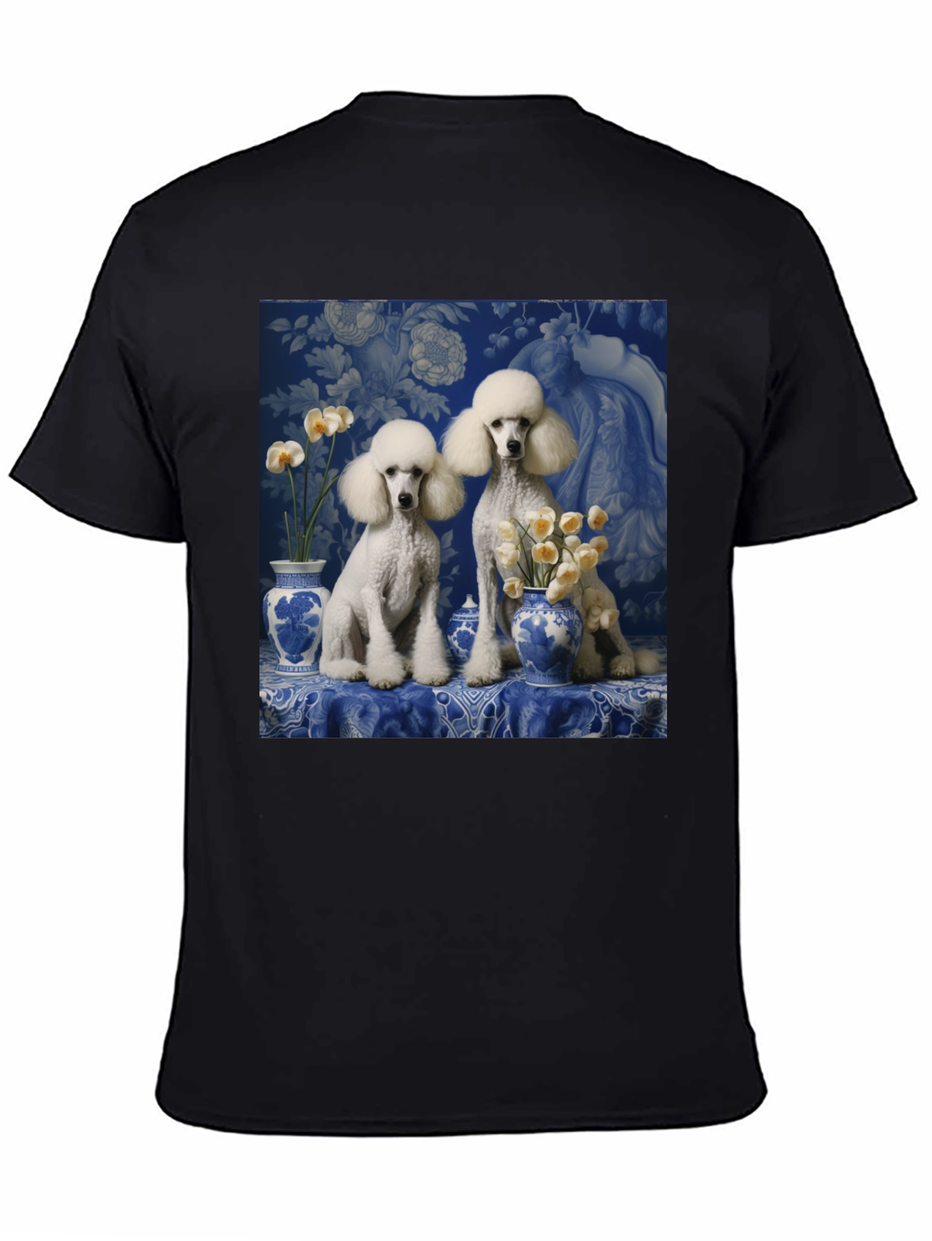 Poodle Art T-Shirt - Stylish Canine Design